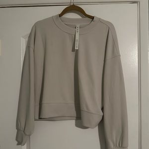 Lululemon Softstream perfectly oversized Cropped Crew